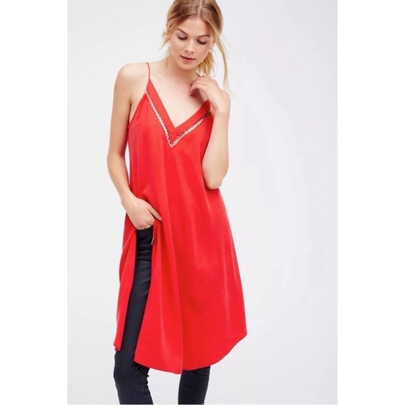 Free people all i want military tank tunic dress grommet detail - Picture 3 of 12